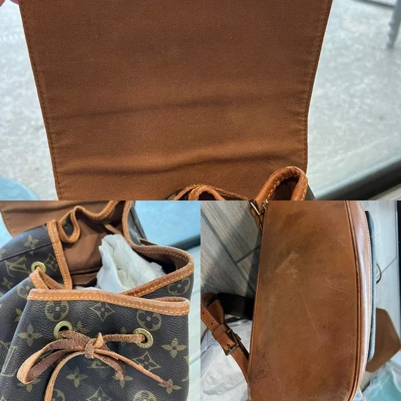 Louis Vuitton backpack. Montsouris GM - Picture 6 of 12
